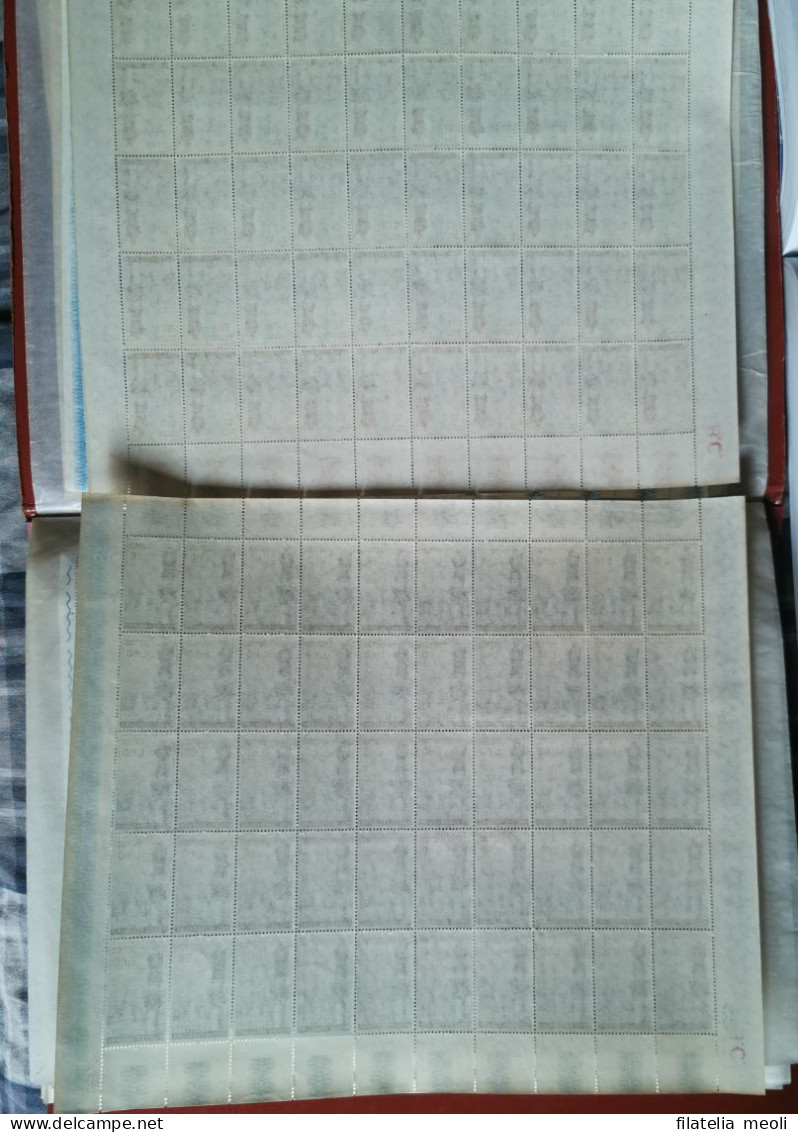 ITALIA 1958 LOURDES - Full Sheets