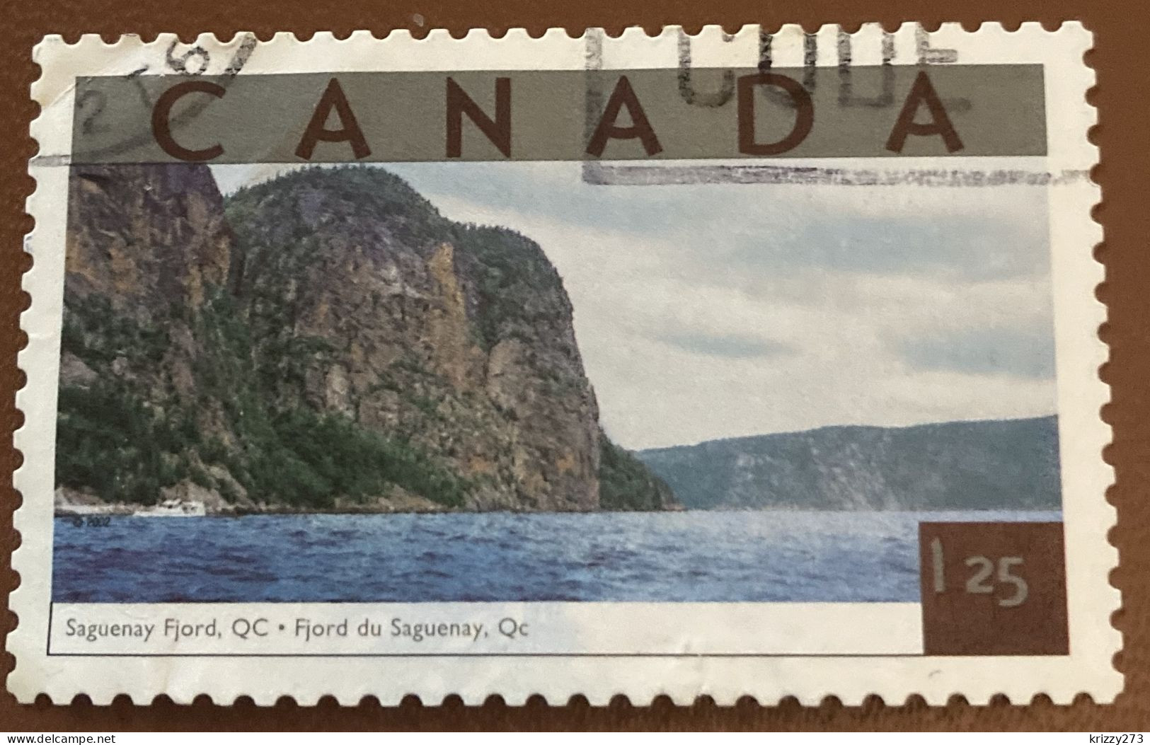 Canada 2002 Tourist Attractions - Self-Adhesive $1.25 - Used - Oblitérés