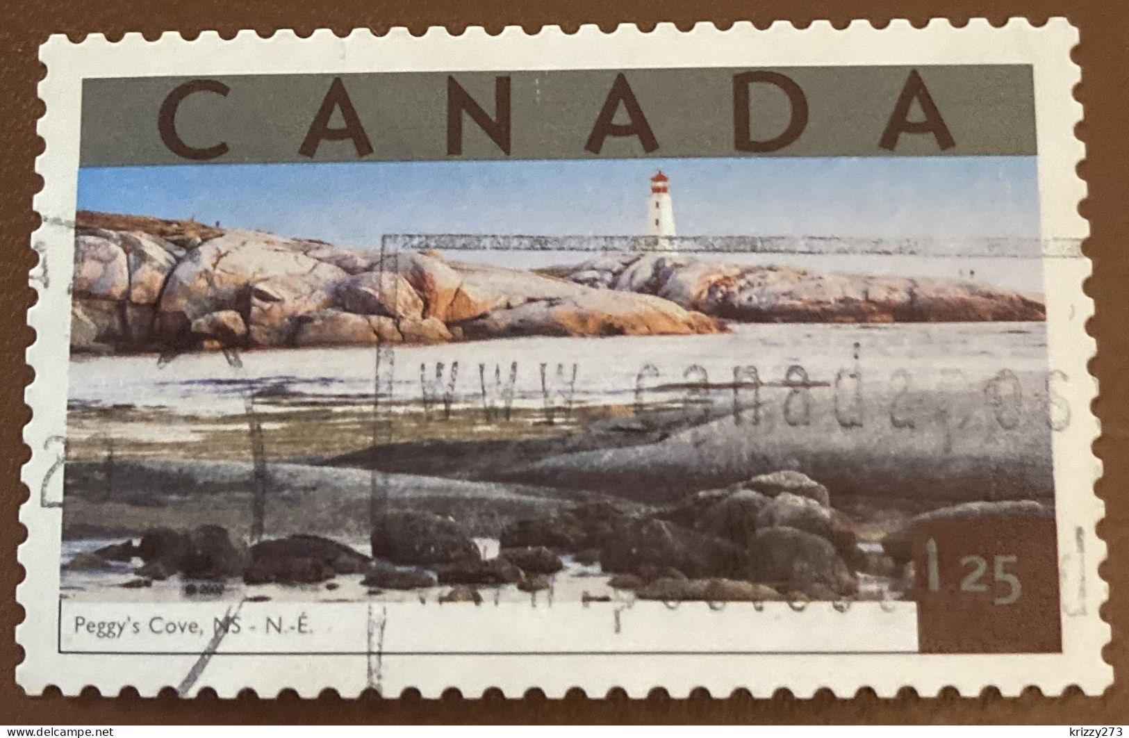 Canada 2002 Tourist Attractions - Self-Adhesive $1.25 - Used - Oblitérés