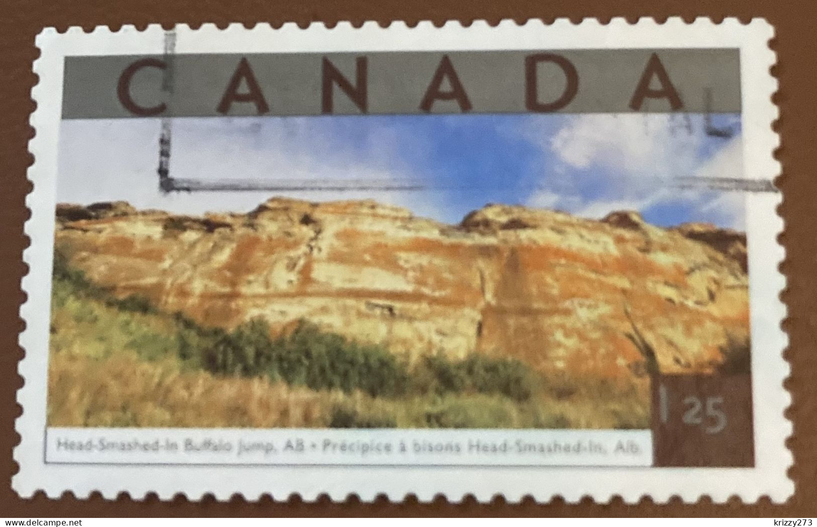 Canada 2002 Tourist Attractions - Self-Adhesive $1.25 - Used - Oblitérés