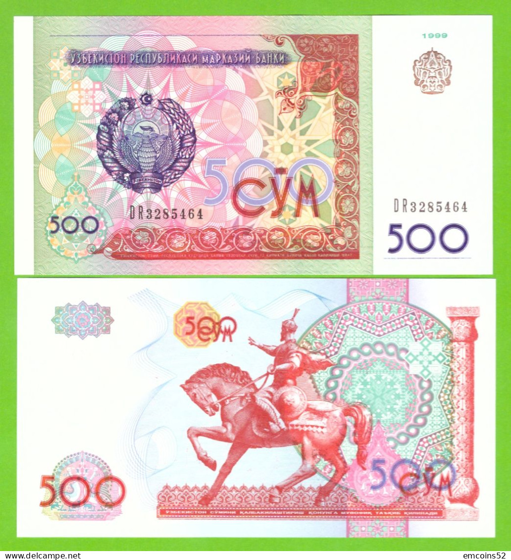 UZBEKISTAN 500 SOM 1999 P-81 UNC - Ouzbékistan