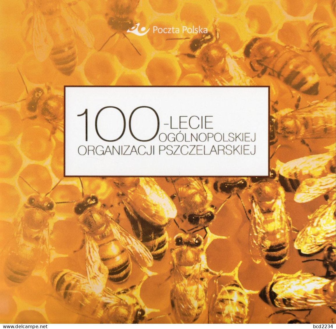 POLAND 2022 POLISH POST SPECIAL LIMITED EDITION FOLDER: 100 YEARS POLISH BEEKEEPING SOCIETY HONEY BEES APIARIST Cp 1978 - Abeilles