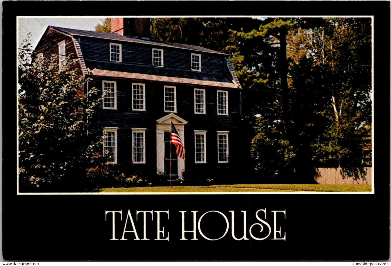 Maine Portland Tate House Built 1755 - Portland