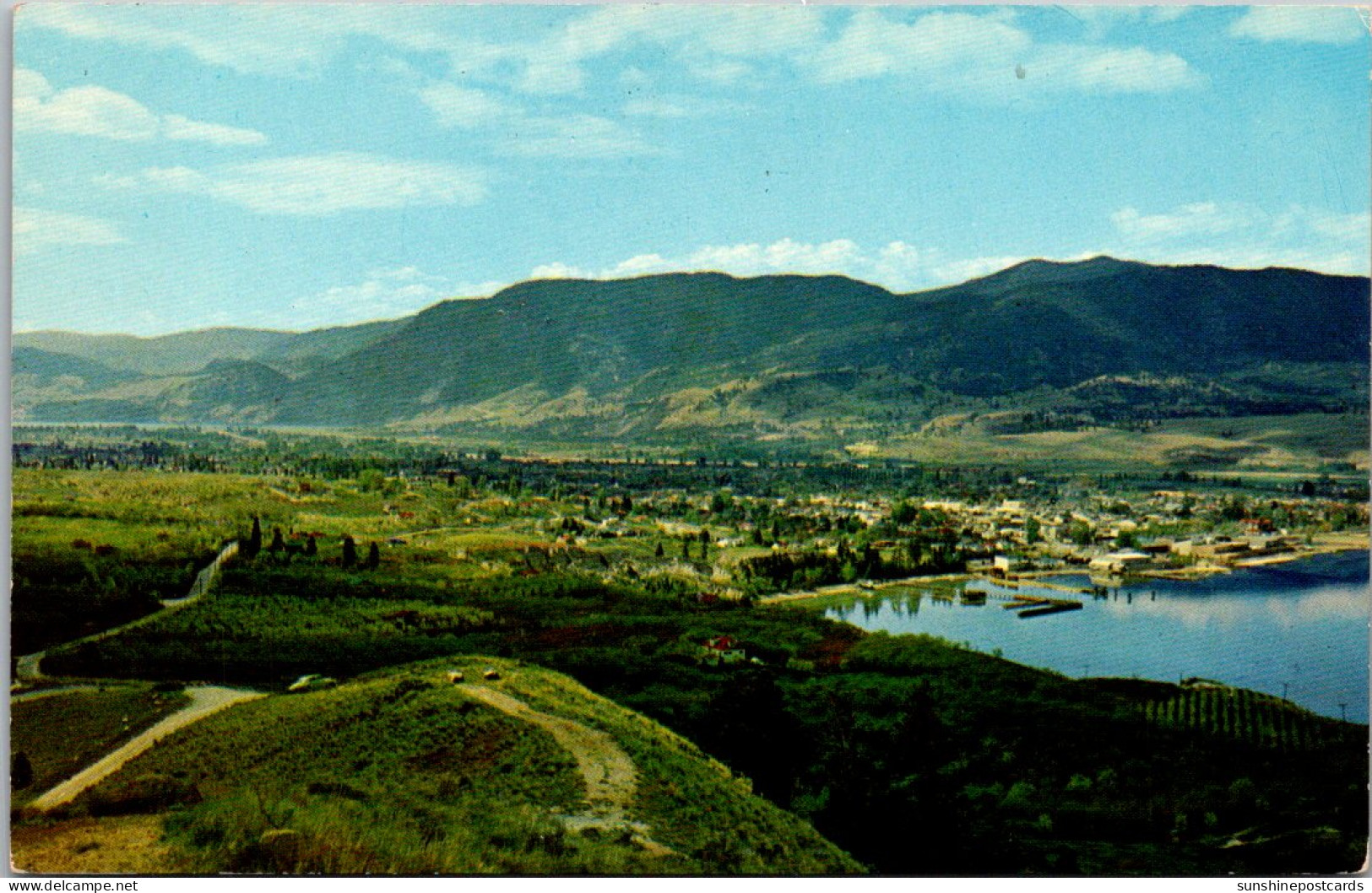 Canada British Columbia Penticton View From The Lookout - Penticton