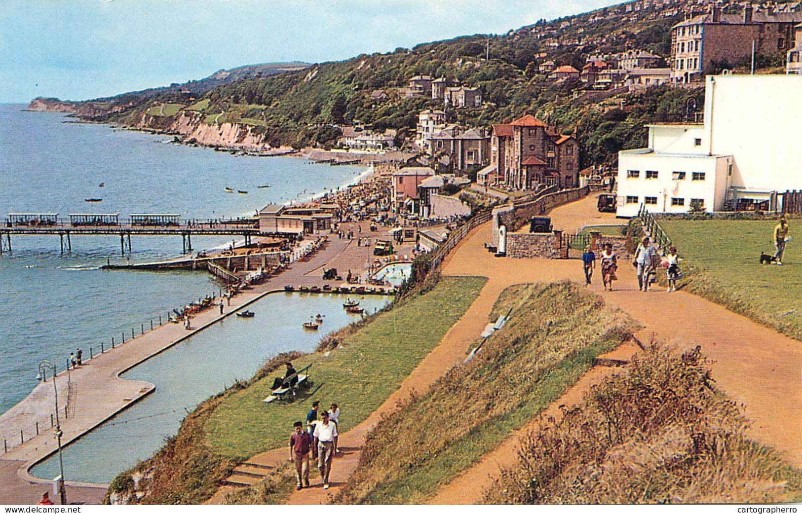 England Ventor I.O.W - Canoe Lake & Winter Gardens - Ventnor