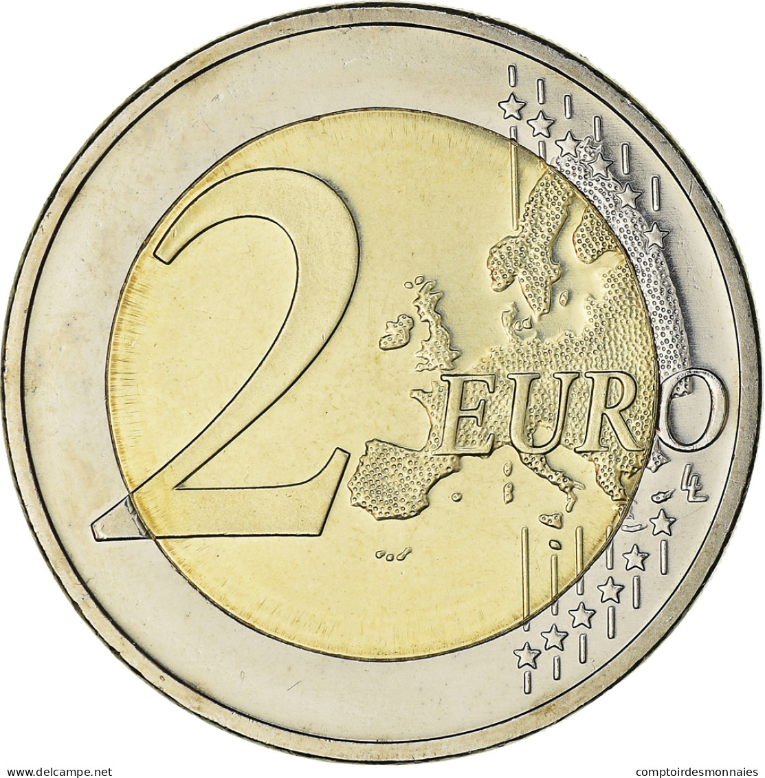 Estonia, 2 Euro, 10 Ans De L'Euro, 2012, SPL, Bi-Metallic, KM:70 - Estonia