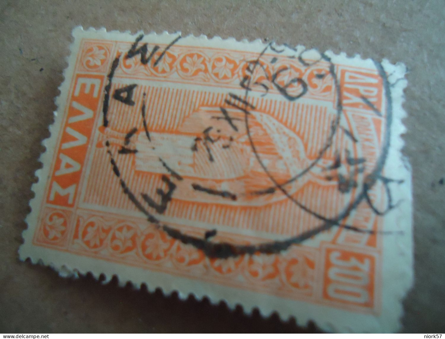 GREECE   POSTMARK ON STAMPS  ΕΛΑΣΩΝΑ 1952 - Marcofilia - EMA ( Maquina De Huellas A Franquear)