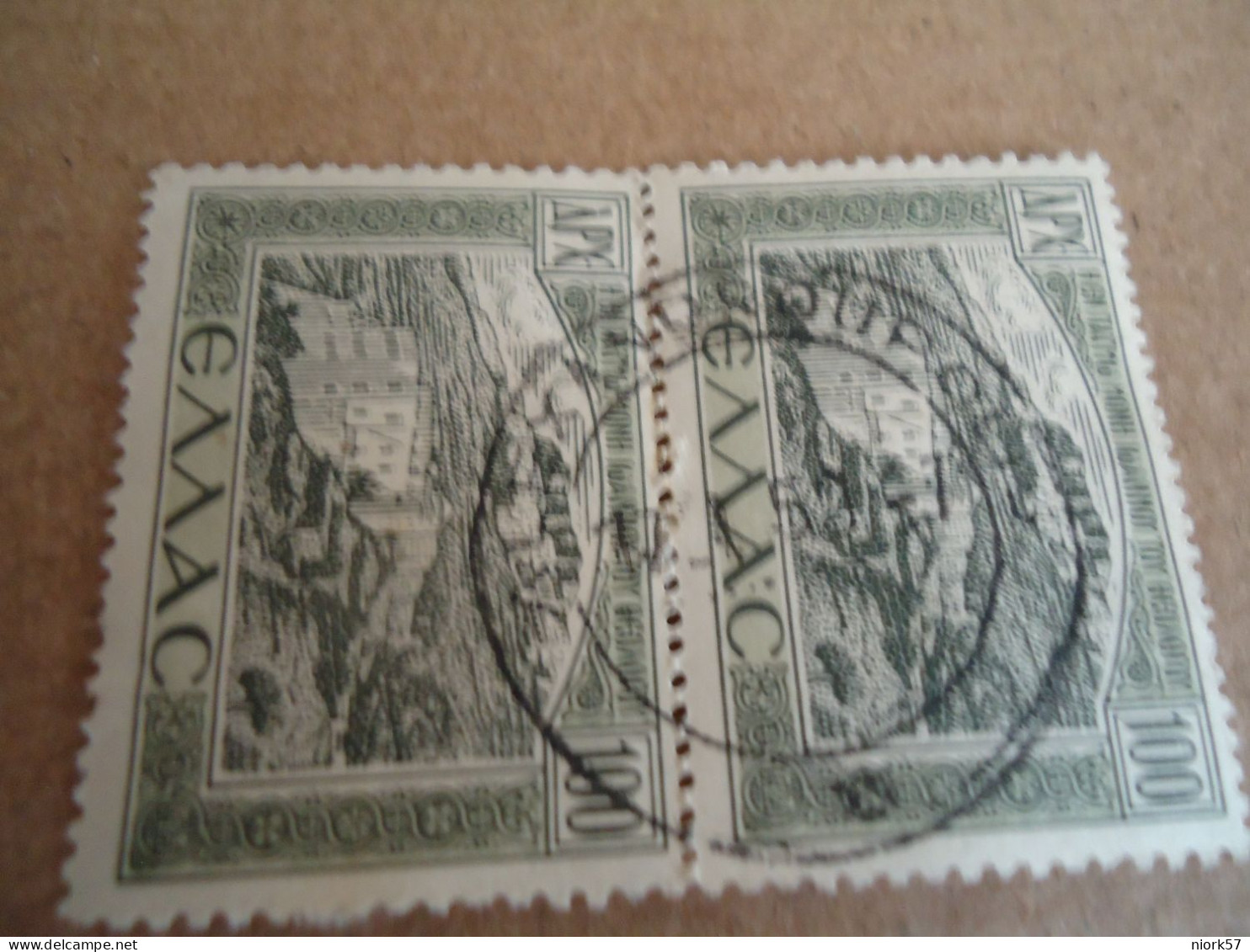 GREECE   POSTMARK ON STAMPS   ΑΛΕΧΑΝΔΡΟΥΠΟΛΙΣ  ΑΓΓΛΙΚΑ - Marcophilie - EMA (Empreintes Machines)