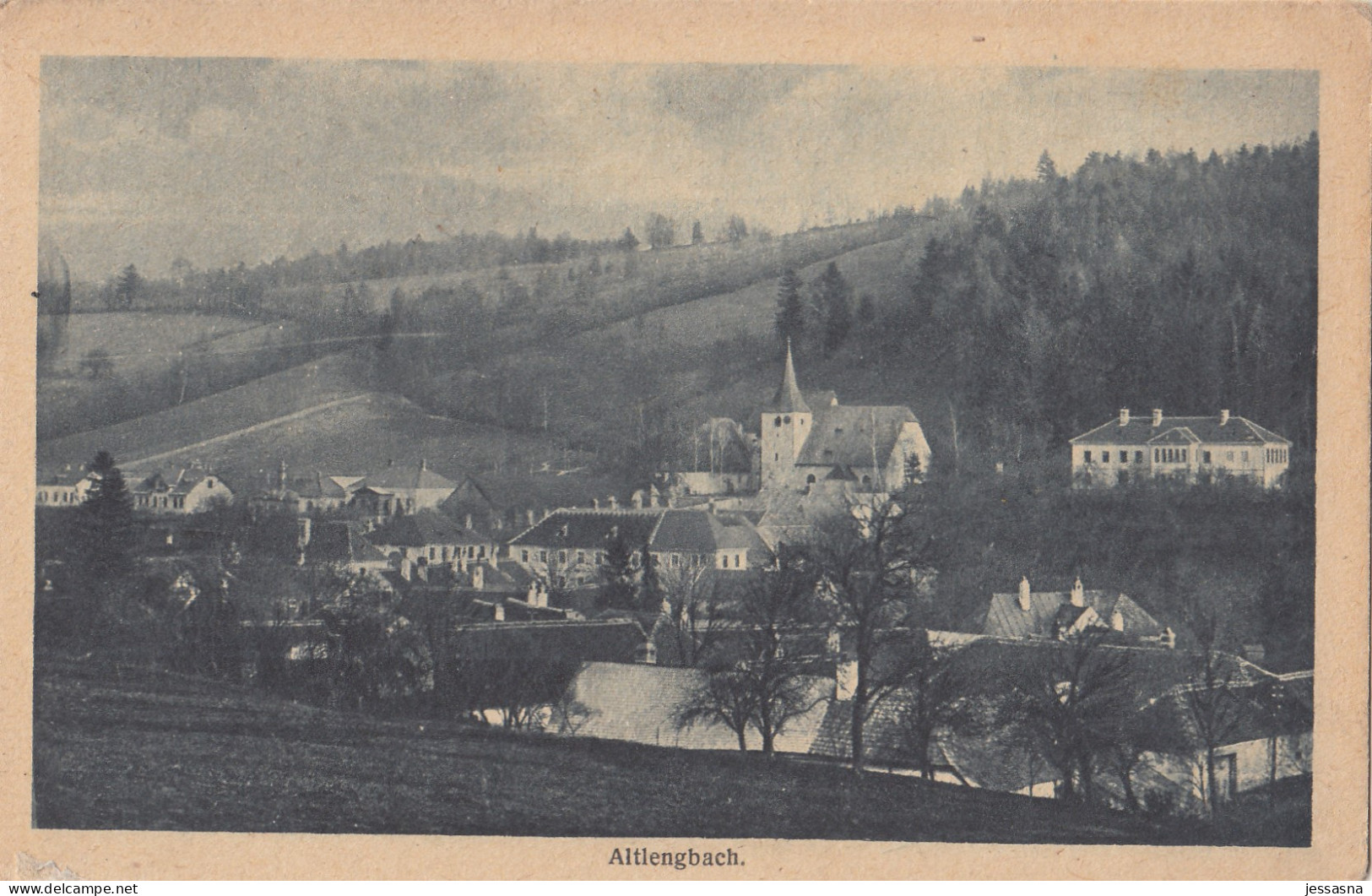 AK - NÖ - Altlengbach - Ortsansicht - 1919 - St. Pölten