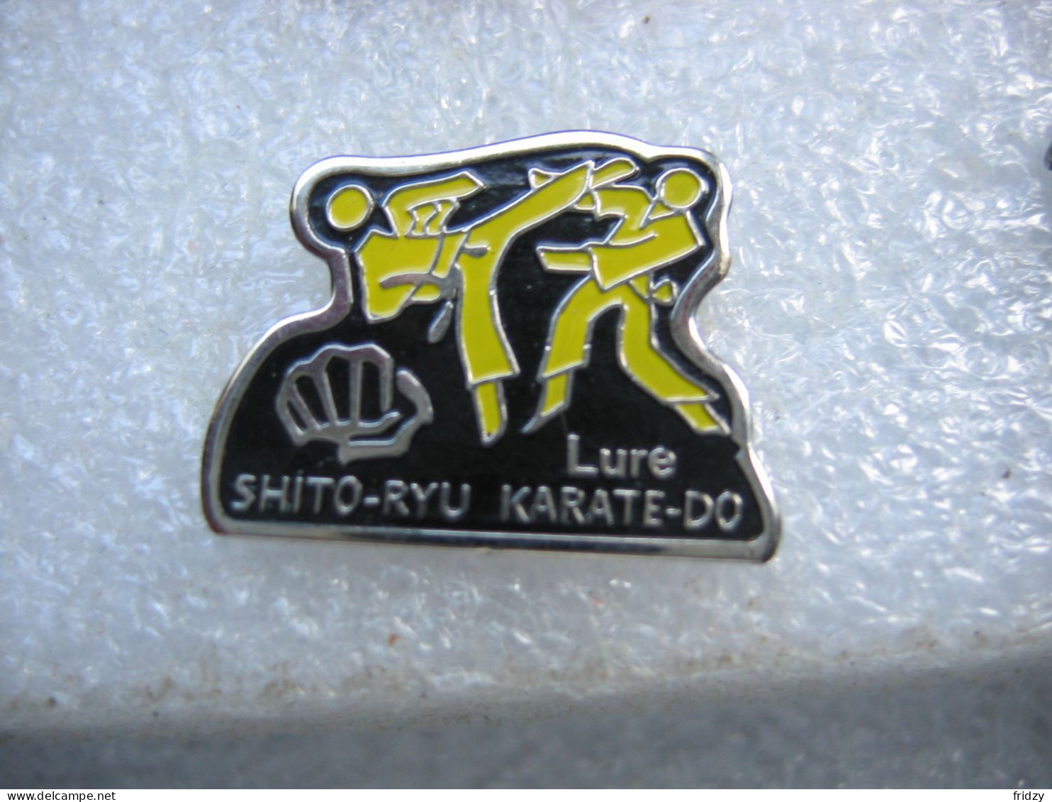 Pin's Du Club De Shito-Ruy  Karaté-do De La Ville De Lure (Dépt:70) - Lutte