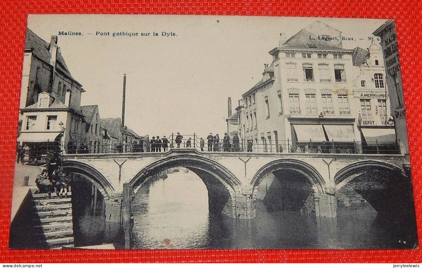 MECHELEN  -  MALINES  - Gotische Brug Op De Dijl -  Pont Gothique Sur La Dyle - Malines