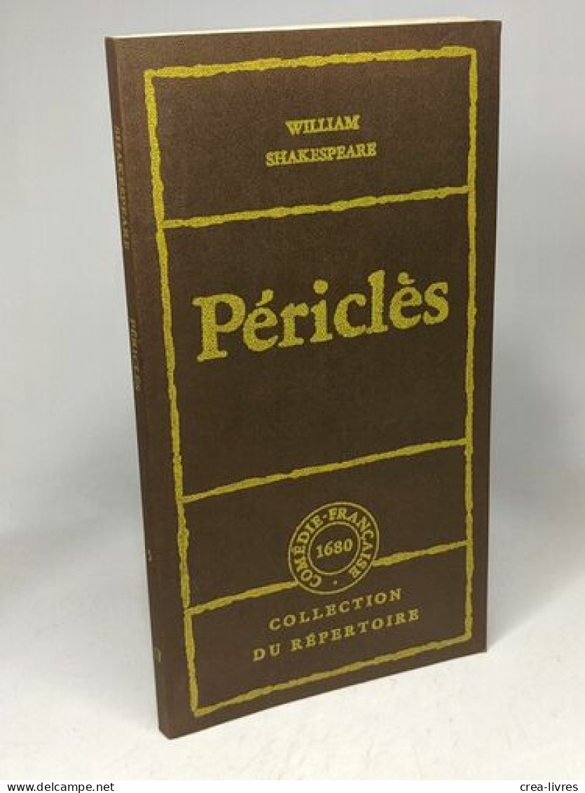Périclès / Collection Du Réptertoire - Auteurs Français