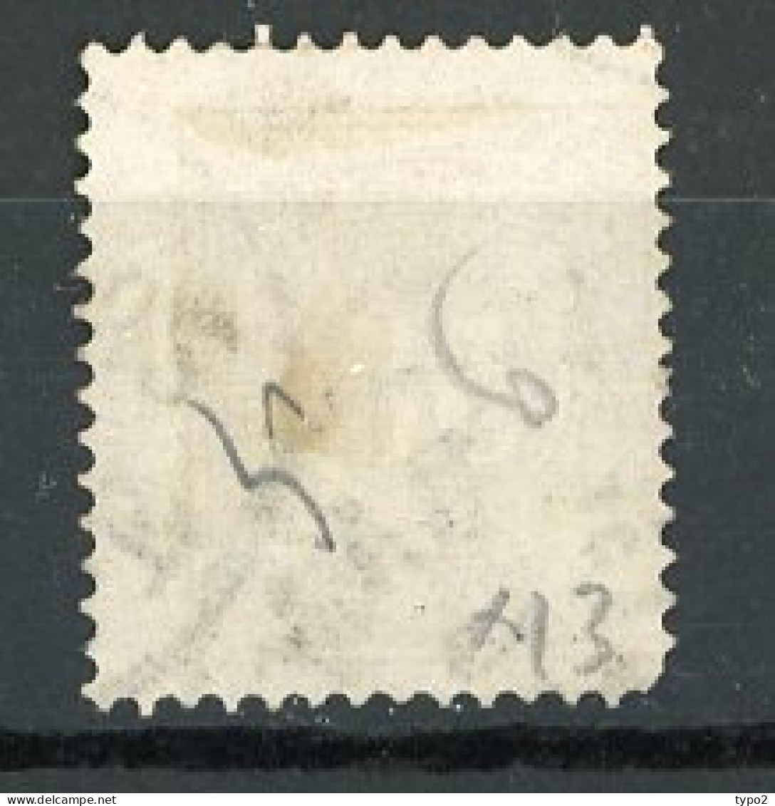 SUE TAXE Yv. N° 9 Dent. 13  (o)  50 ö  Bistre  Cote  7 Euro BE R 2 Scans - Postage Due