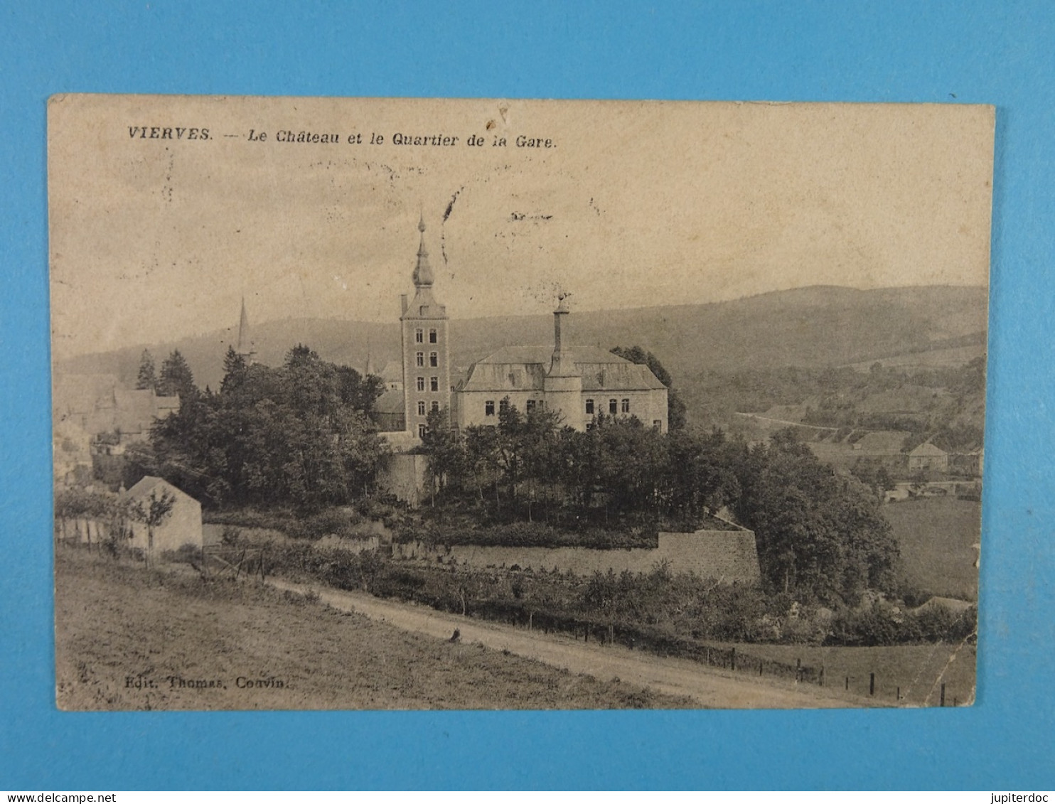 Vierves Le Château Et Le Quartier De La Gare - Viroinval