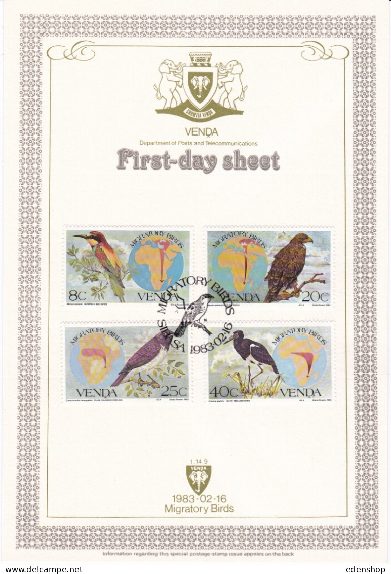 !983 SOUTH AFRICA VENDA SPECIAL OFFER, ALL 16 MNH Stamps,17 Control Blocks,4 FDCs,4 First Day Sheets,16 Cancelled Pairs - Venda