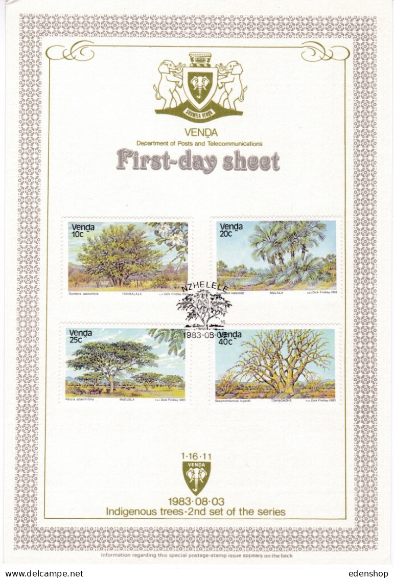 !983 SOUTH AFRICA VENDA SPECIAL OFFER, ALL 16 MNH Stamps,17 Control Blocks,4 FDCs,4 First Day sheets,16 cancelled pairs