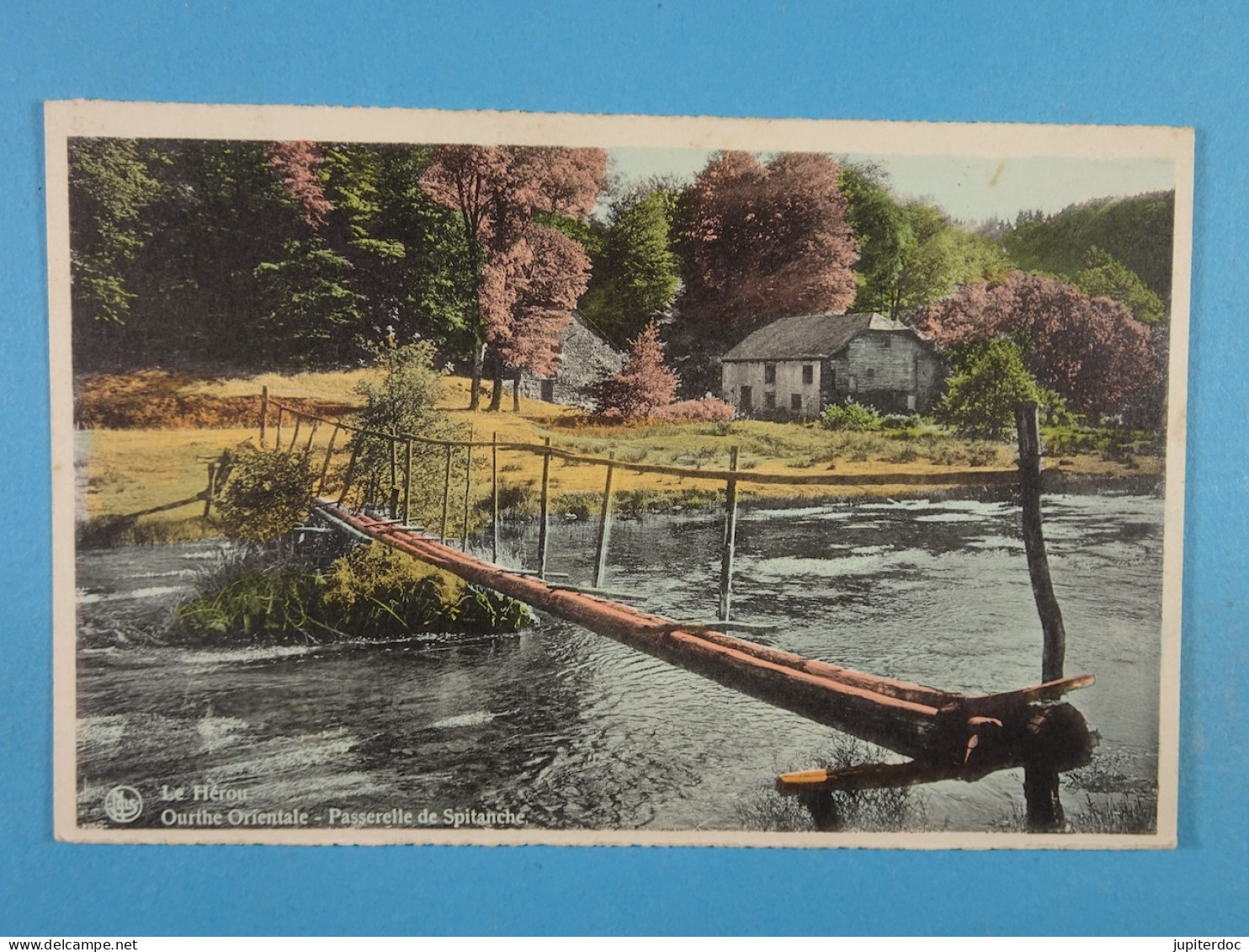 Le Hérou Ourthe Orientale Passerelle De Spitanche - Houffalize