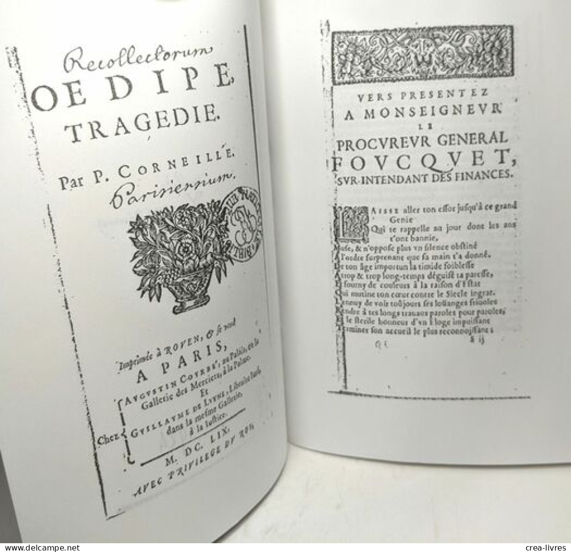 Oedipe : Tragédie (Éd.1659) - Auteurs Français