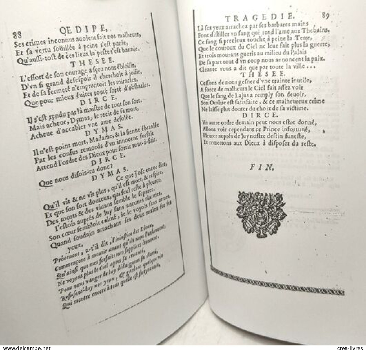 Oedipe : Tragédie (Éd.1659) - Auteurs Français