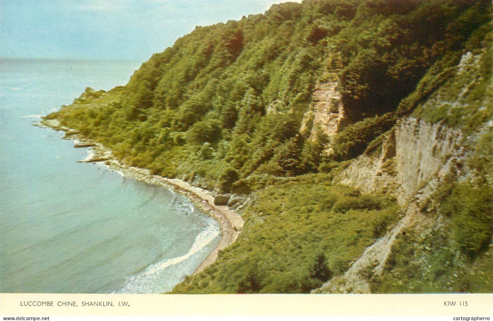 England Shanklin Luccombe Chine Coastal Scenery - Shanklin