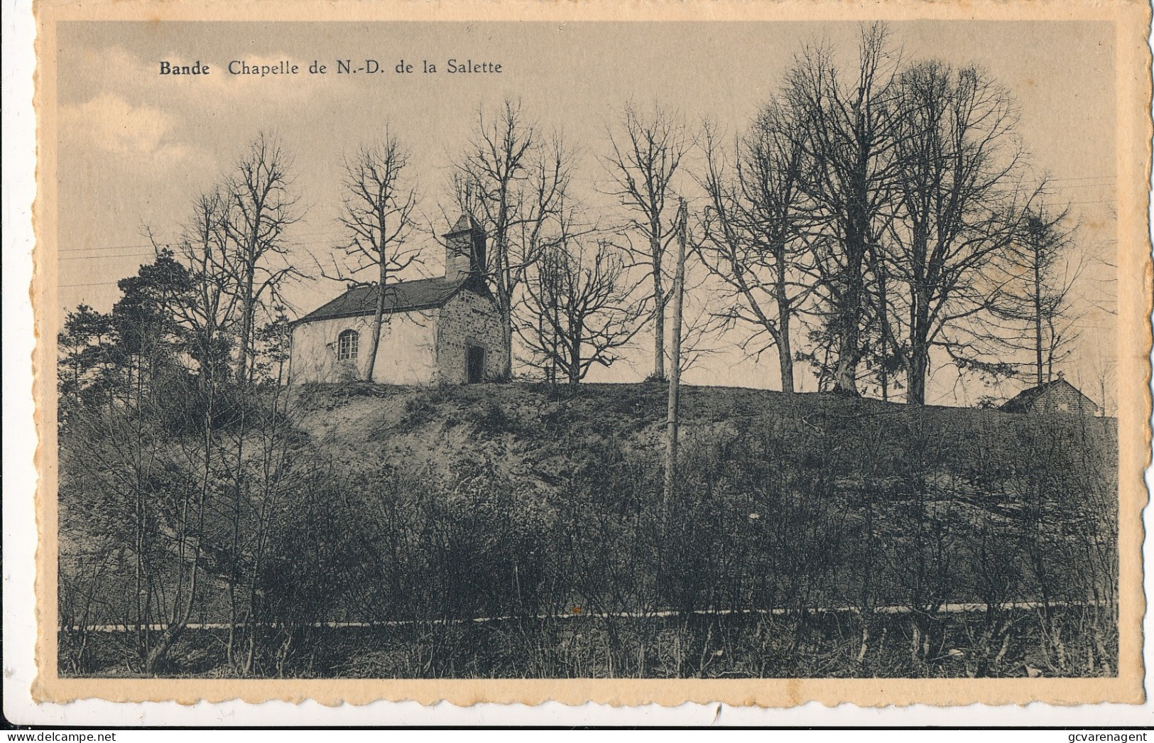 2 KAARTEN  BANDE - NUIT DE NOËL 1944  LA CAVE TRAGIQUE & CHAPELLE DE N.D. DE LA SALETTE  VOIR SCANS - Nassogne