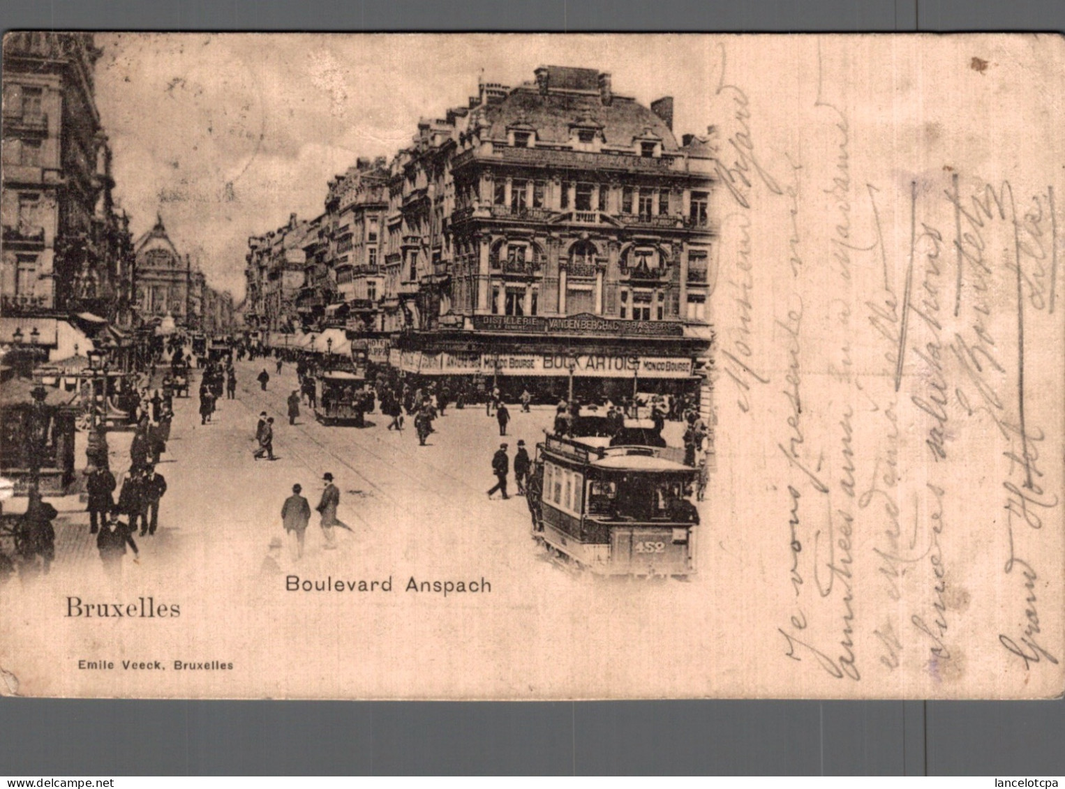 BRUXELLES / BOULEVARD ANSPACH - Avenues, Boulevards