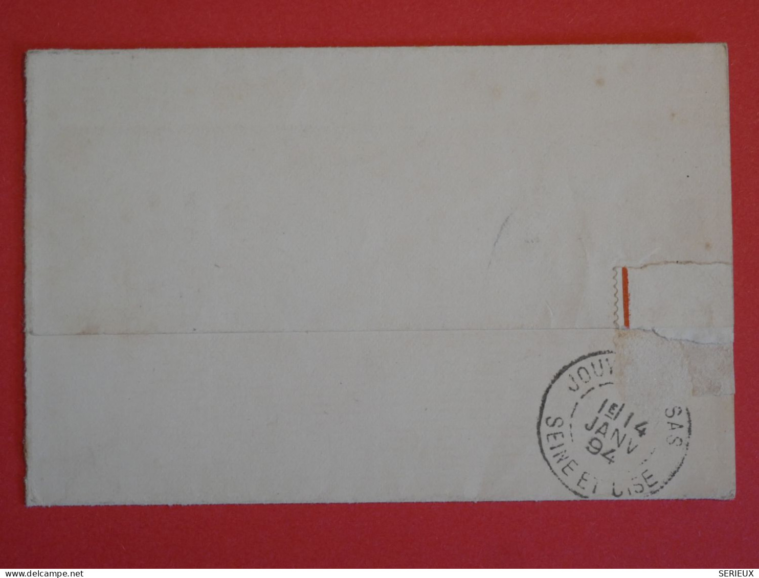 BX6 ENGLAND   BELLE LETTRE   1894 BRIGHTON  A JOUY  VERSAILLES  FRANCE+++AFF. INTERESSANT +++ + - Lettres & Documents