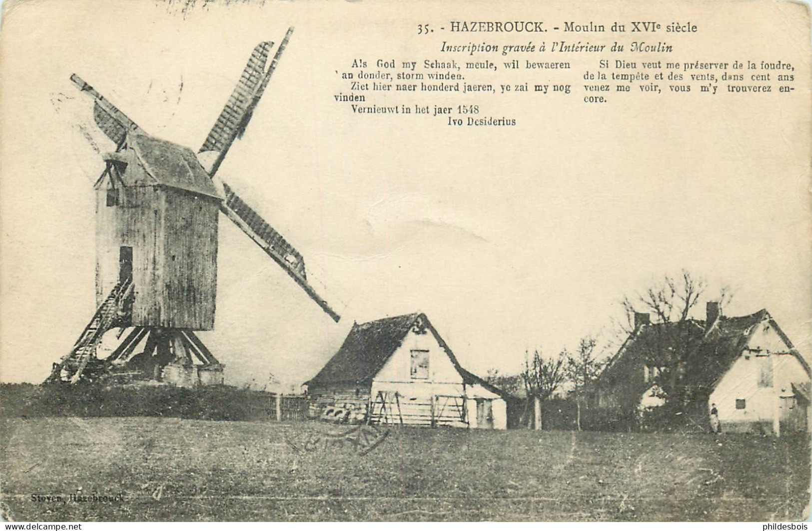 NORD  HAZEBROUCK      Moulin - Hazebrouck