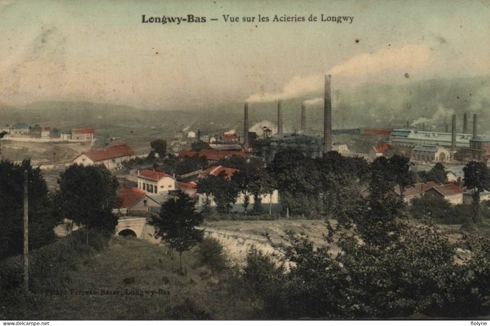 Longwy Bas - Vue Sur Les Aciéries De Longwy - Forges Usines - Longwy