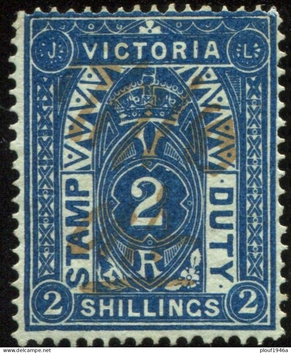 Pays : 497 (Victoria : Colonie Britannique)      Yvert Et Tellier N° : Fiscaux-postaux  17 (o) - Used Stamps