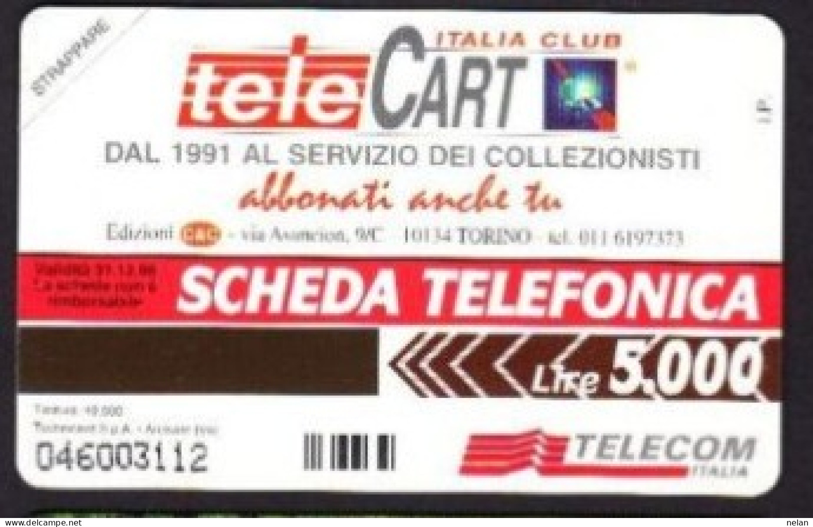 SCHEDA TELEFONICA - ITALIA - TELECOM - NUOVA - IL TELEFONO - Öff. Sonderausgaben