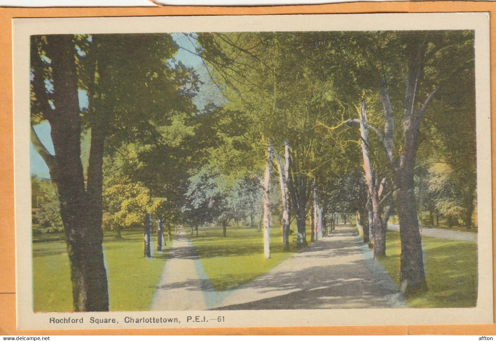 Charlottetown Prince Edward Island Canada Old Postcard - Charlottetown