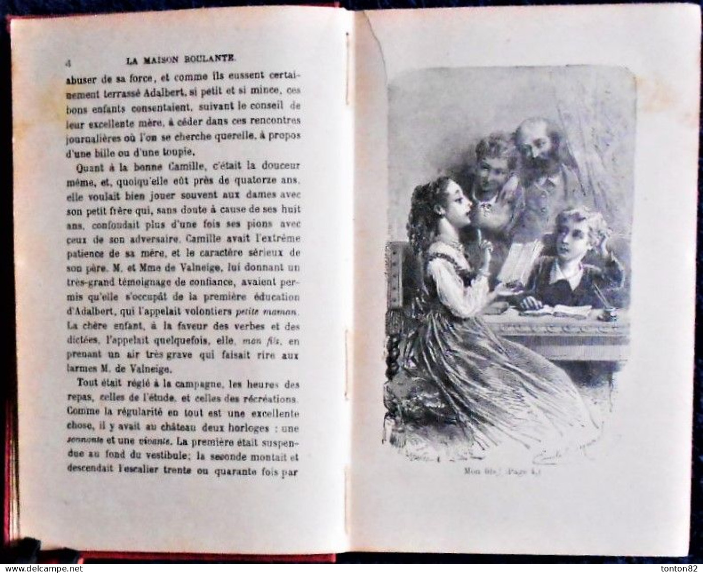 Madame De Stolz - La maison roulante - Bibliothèque Rose Illustrée - ( 1928 ) .