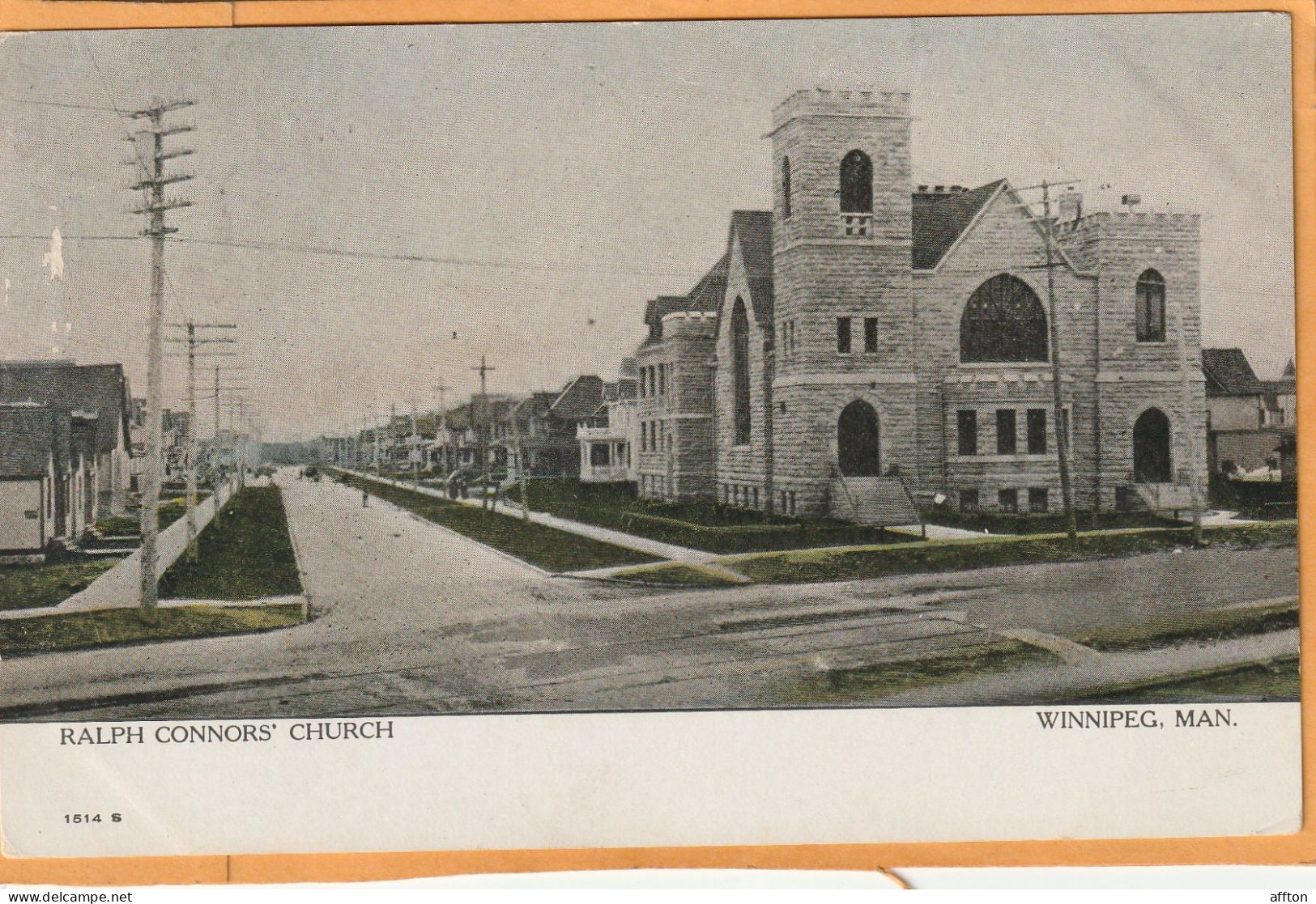 Winnipeg Manitoba Canada Old Postcard - Winnipeg