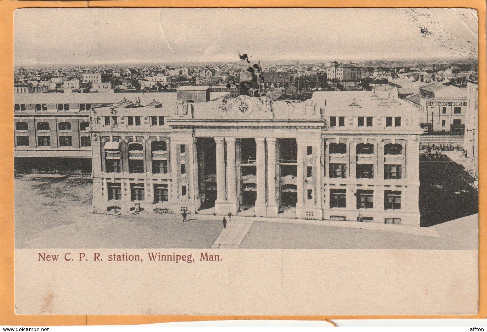 Winnipeg Manitoba Canada Old Postcard - Winnipeg
