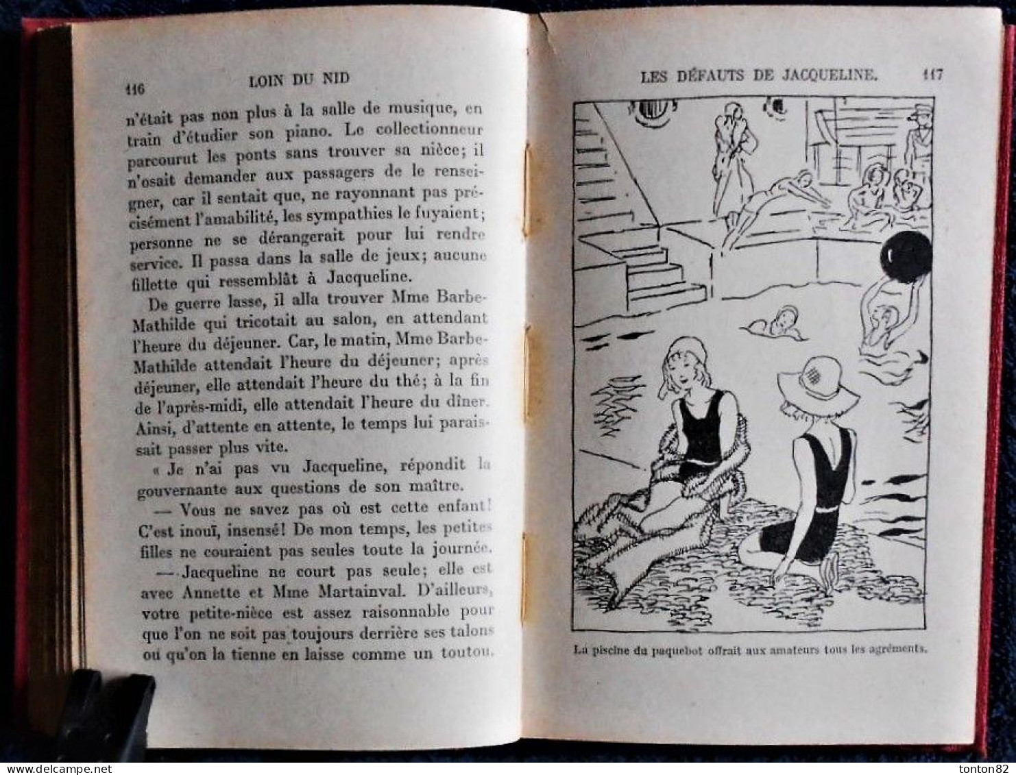 M.M. D'Armagnac - Loin du nid - Bibliothèque Rose Illustrée - ( 1933 ) .