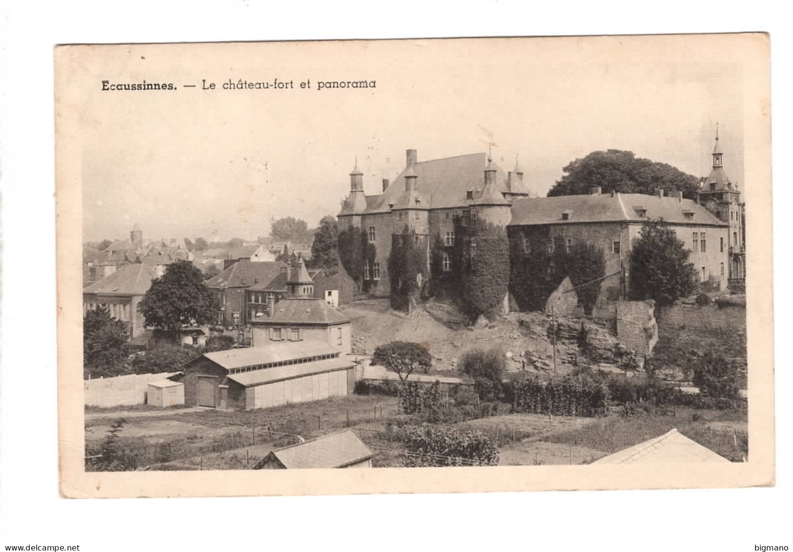 Ecaussinnes Château Fort Et Panorama - Ecaussinnes