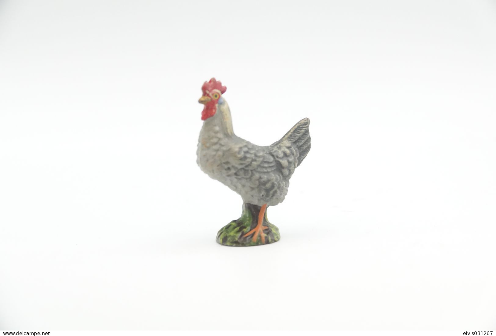 Elastolin, Lineol Hauser, Animals Chicken N°4051 , Vintage Toy 1930's - Figurini & Soldatini