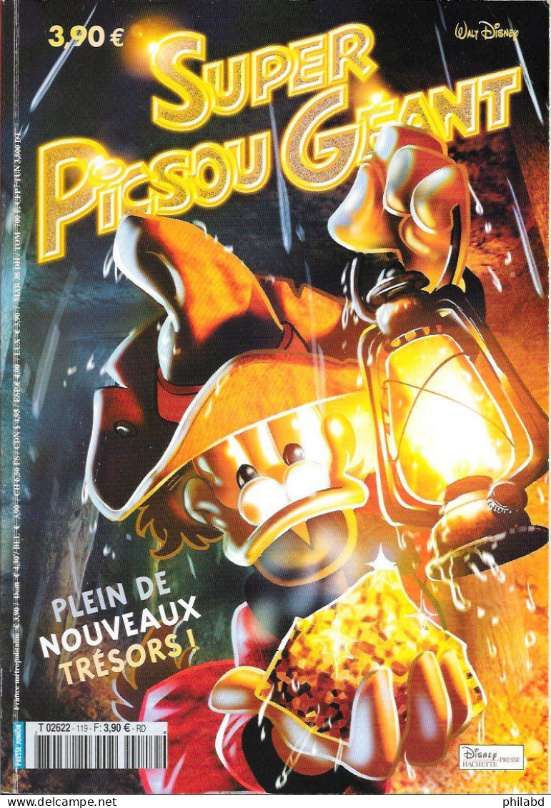 Super Picsou Géant N°119 -  Disney Hachette Presse 2004 TB - Picsou Magazine