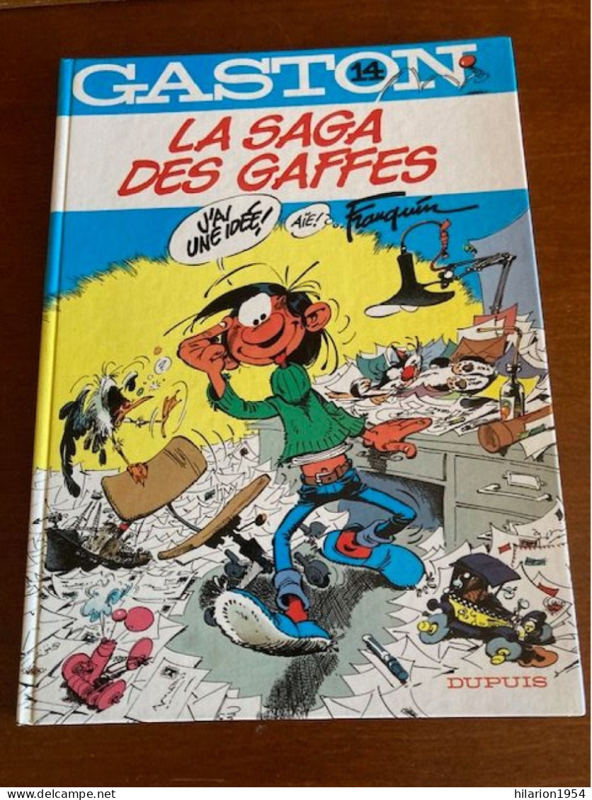 BD GASTON 14 - La Saga Des Gaffes - Franquin