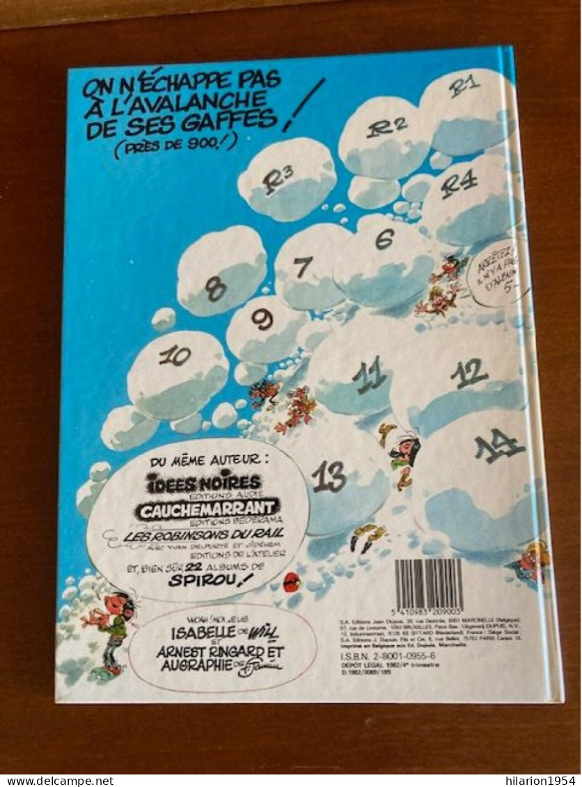 BD GASTON 14 - La Saga Des Gaffes - Franquin