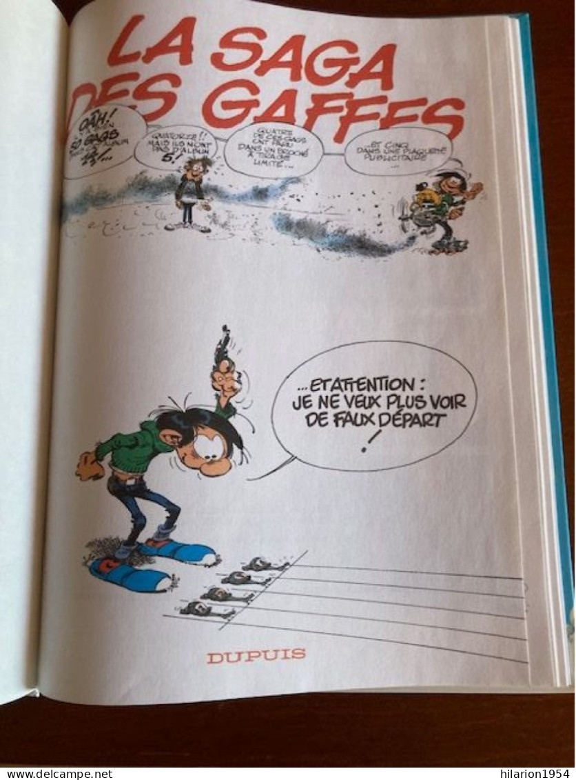 BD GASTON 14 - La Saga Des Gaffes - Franquin