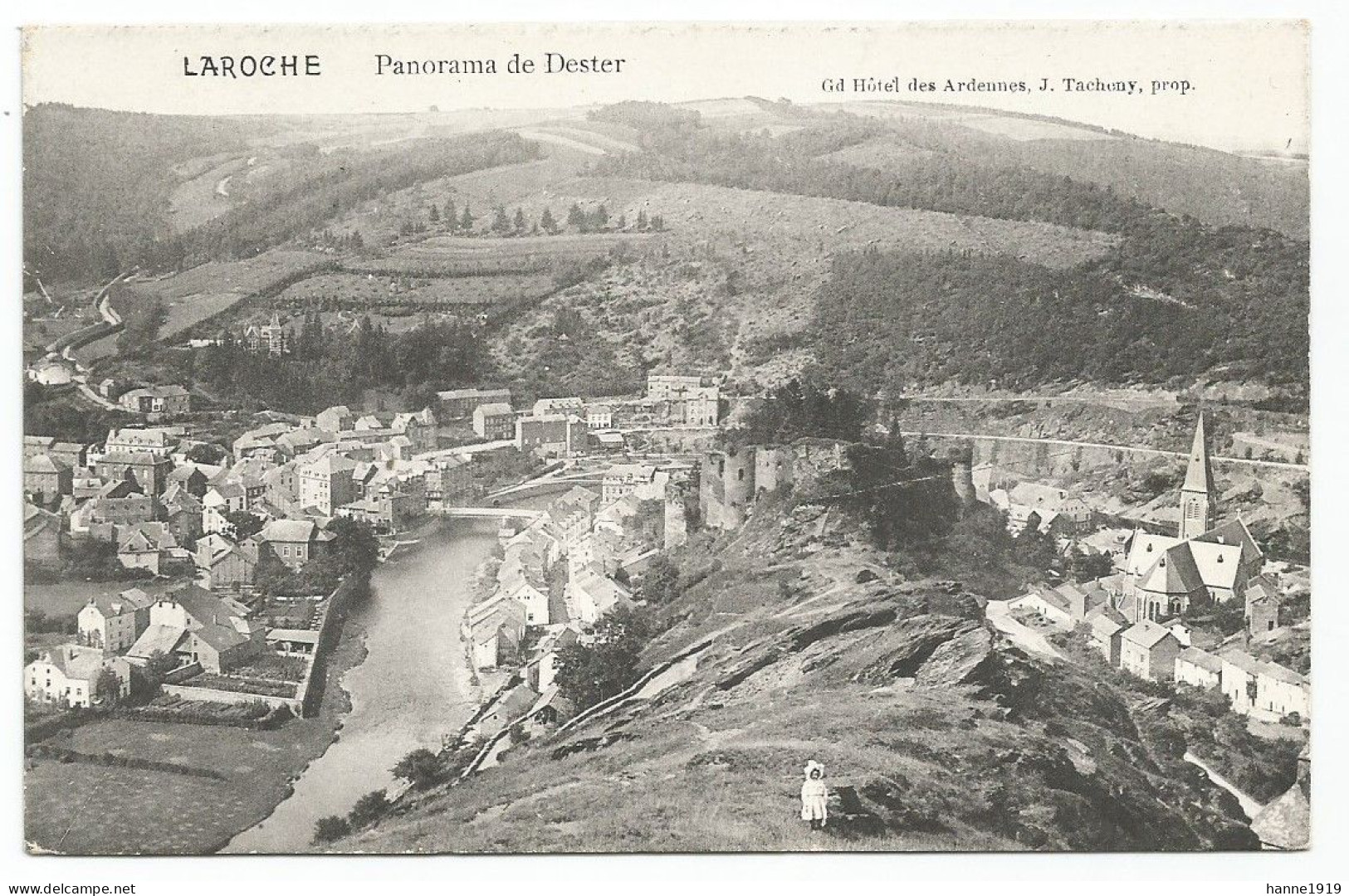 La Roche En Ardenne Panorama De Dester Luxembourg Htje - La-Roche-en-Ardenne