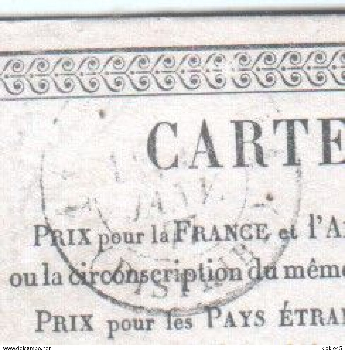 ENTIER POSTAL 1877 - CARTE POSTALE Départ MONTARGIS ( Loiret ) Arrivée PARIS - Timbre 10c Cérès Marron - Généalogie - Cartes Précurseurs