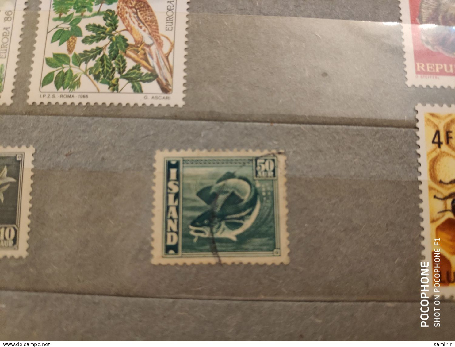 Island	Fishes  (F22) - Used Stamps