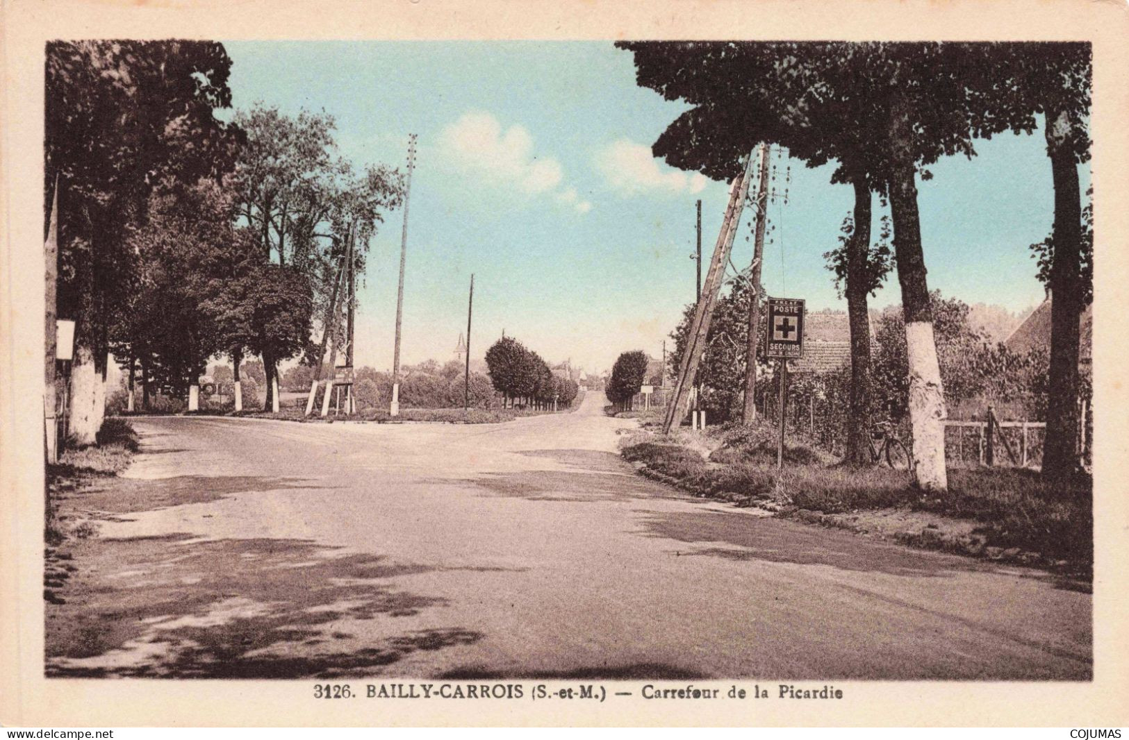 77 - BAILLU CARROIS - S20350 - Carrefour De La Picardie - Baillycarrois