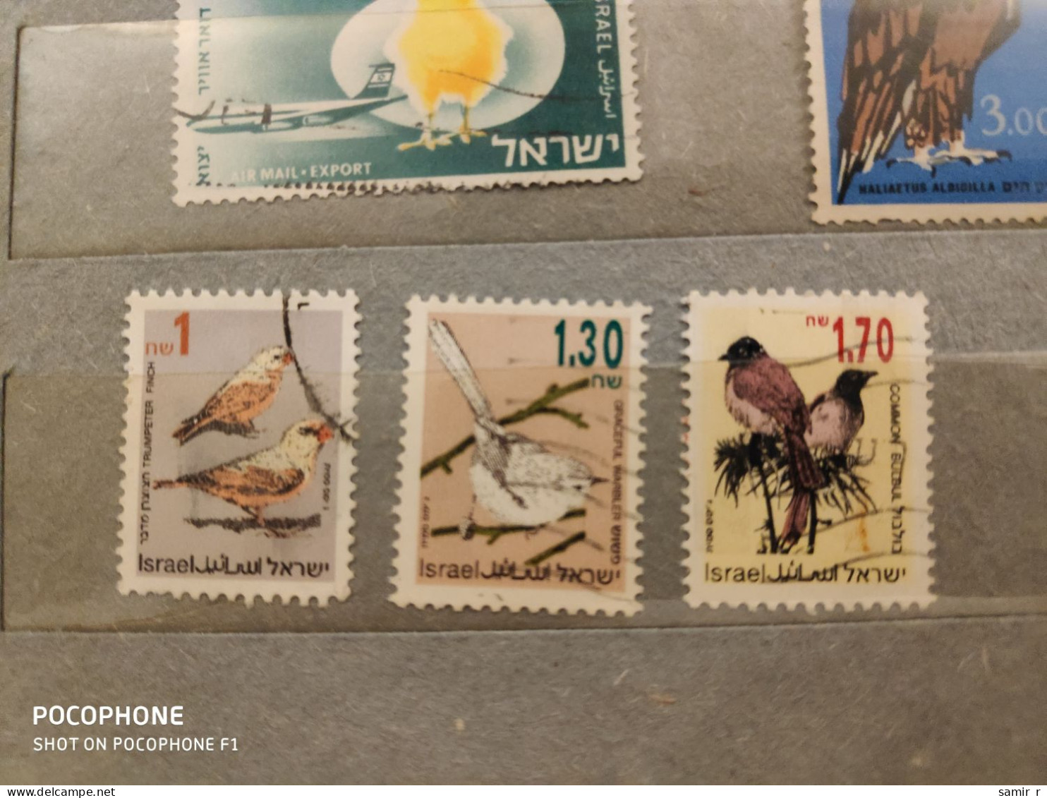 Israel Birds (F22) - Usados (sin Tab)