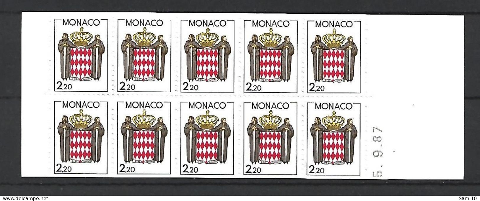 Carnet  De Monaco Neuf ** N 1 - Carnets