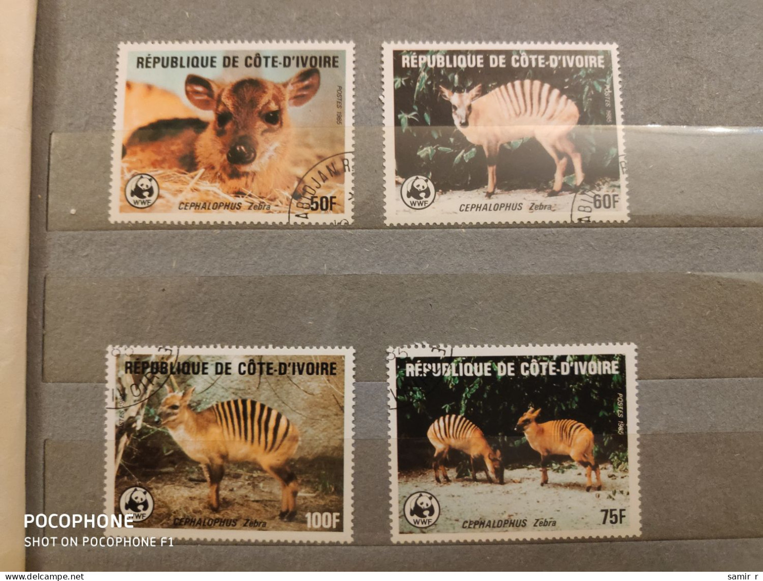1985 Ivory Cost	Animals (F22) - Côte D'Ivoire (1960-...)