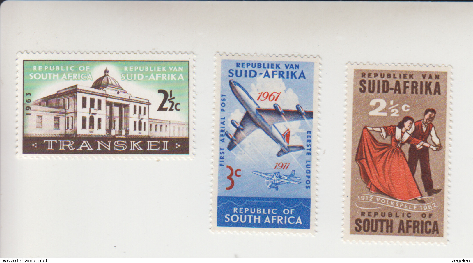 Zuid-Afrika Michel-cat . 309/310+338 ** - Unused Stamps